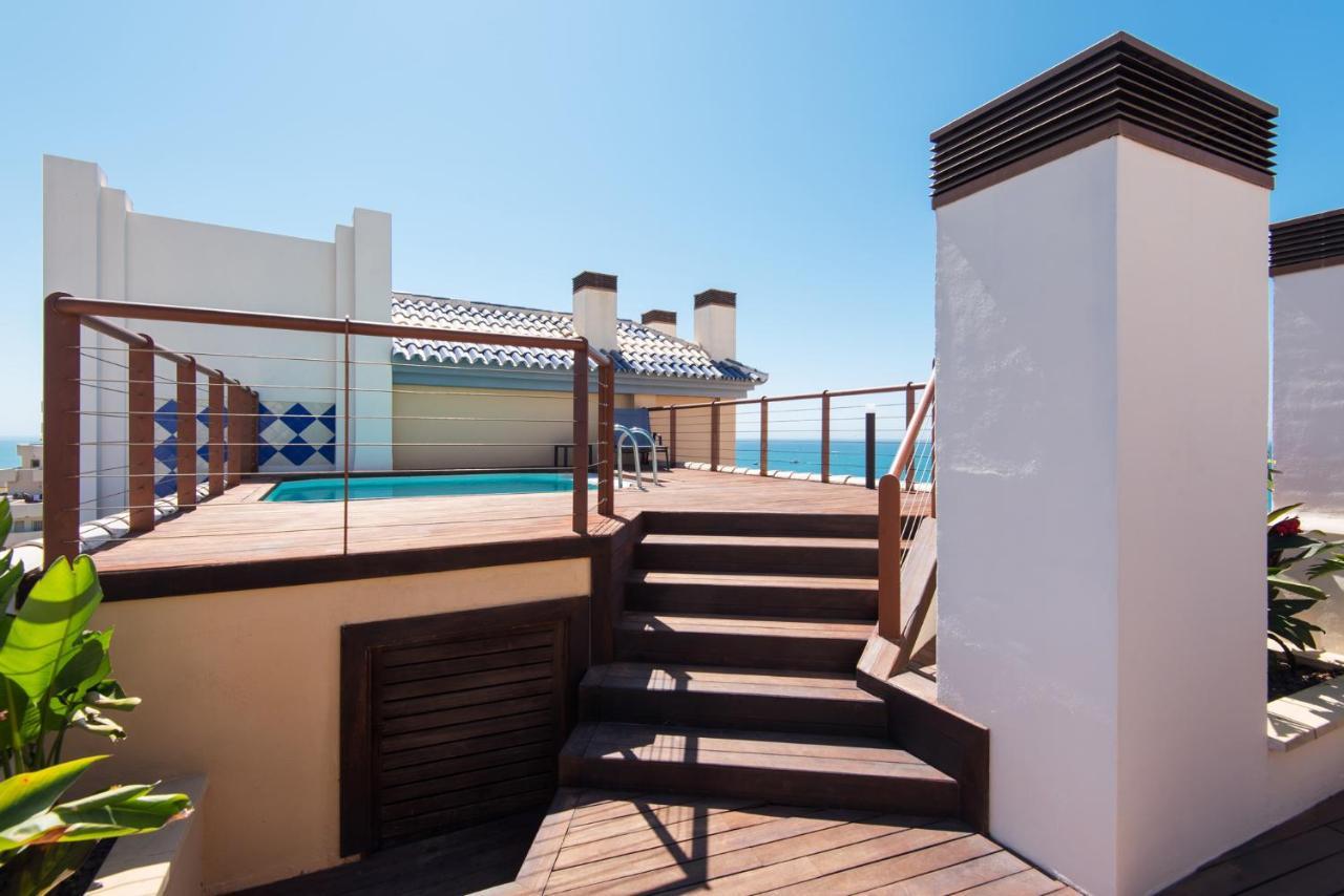 Ph Bellagio: Luxurious And Romantic Duplex Penthouse With Private Pool & Sea Views Беналмадена Екстериор снимка